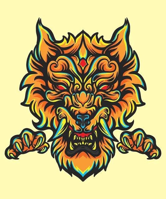 WOLF BITES | saszetka na smaczki (ZIP)