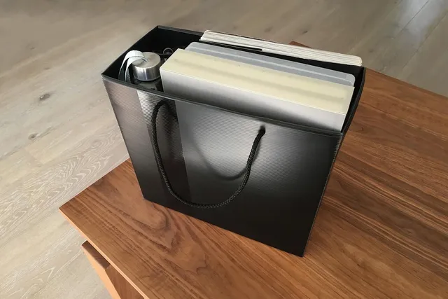 Torebka biodrowa SNACK BAG | róż